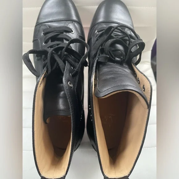 Christian Louboutin Flat High Top Shoes - Size 15 US 49 EU